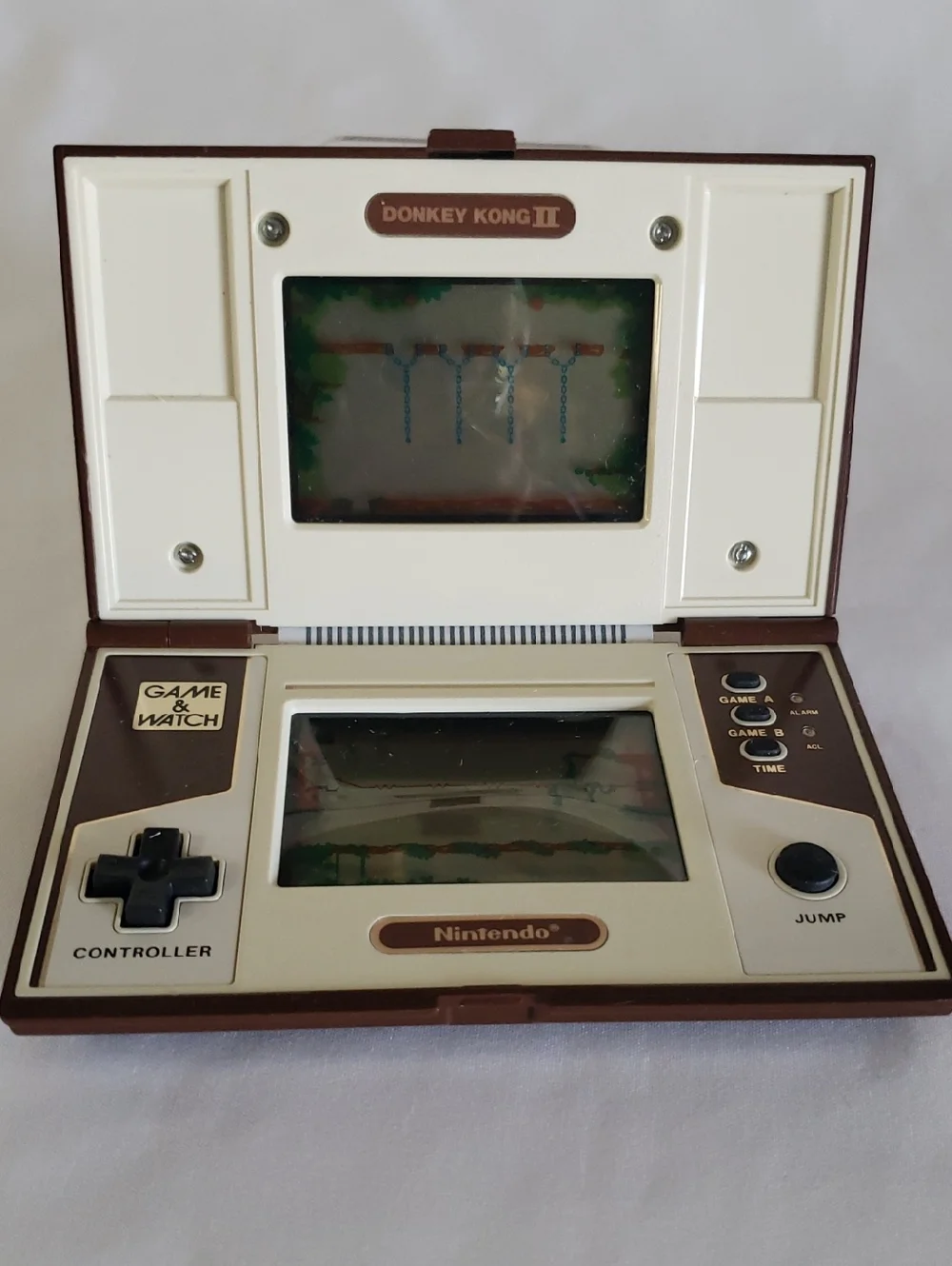 Nintendo 1983 JR-55 Game & Watch Donkey Kong II Handheld Game